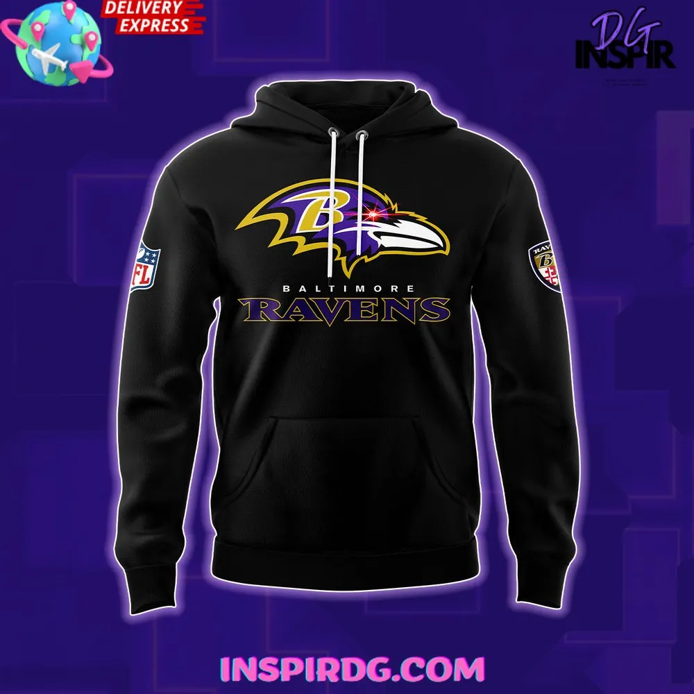 -Baltimore Ravens DJ Pauly 2024 Hoodie