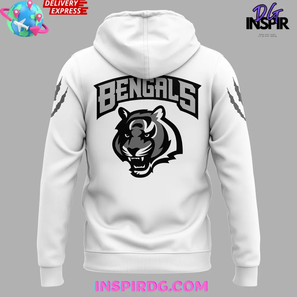 -Cincinnati Bengals Salute to Service 2024 Zip Hoodie