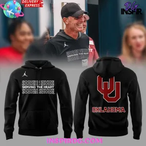 -Oklahoma Sooners Serving The Heart 2024 Hoodie