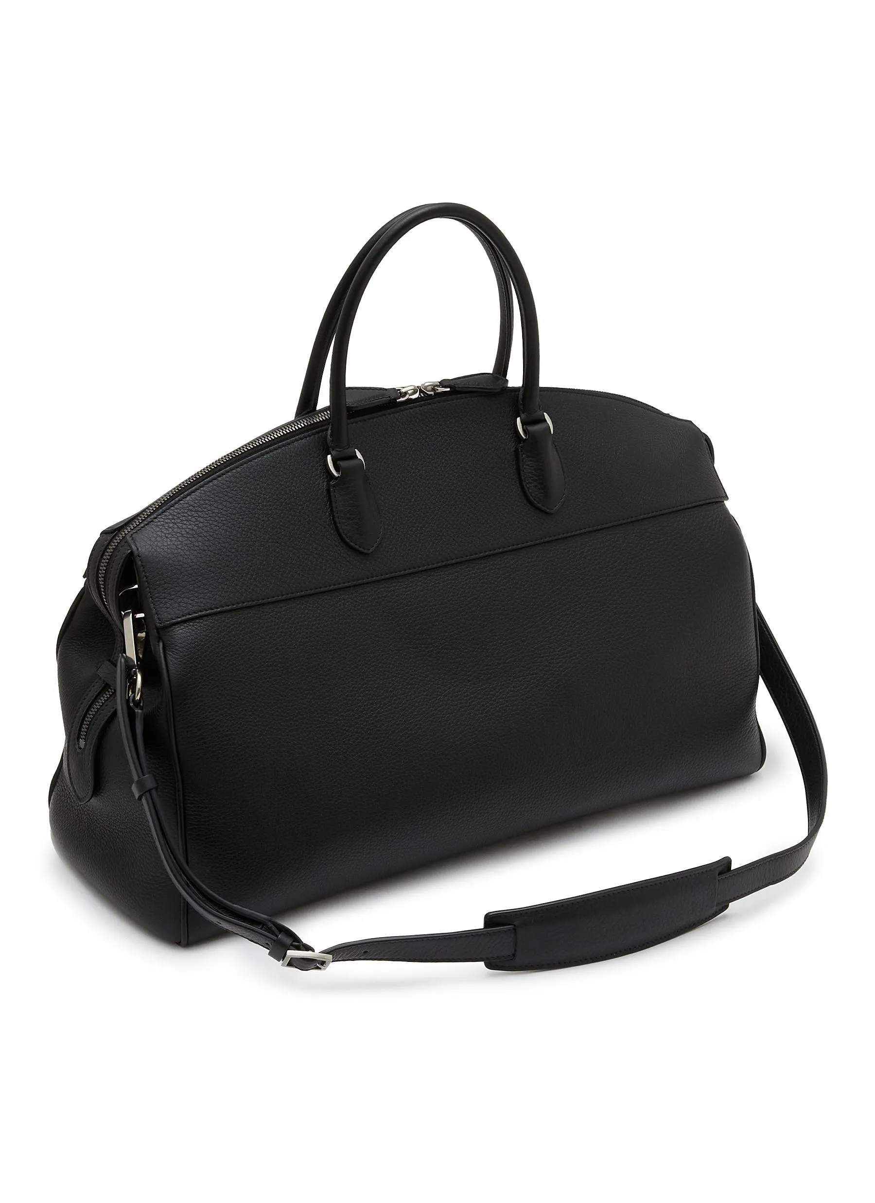 -----------THE ROW ---- ------------ ----George Grained Leather Duffle Bag --