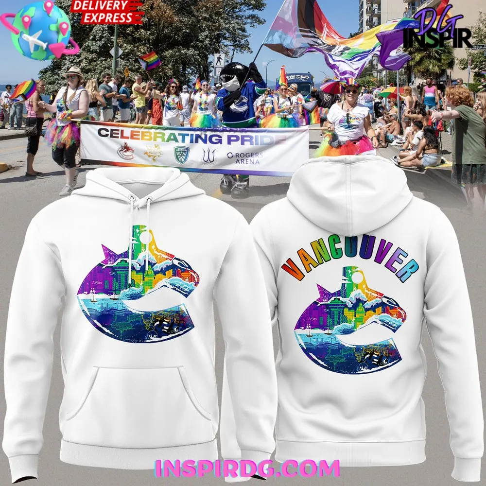 -Vancouver Canucks Vanpride Special Edition Hoodie