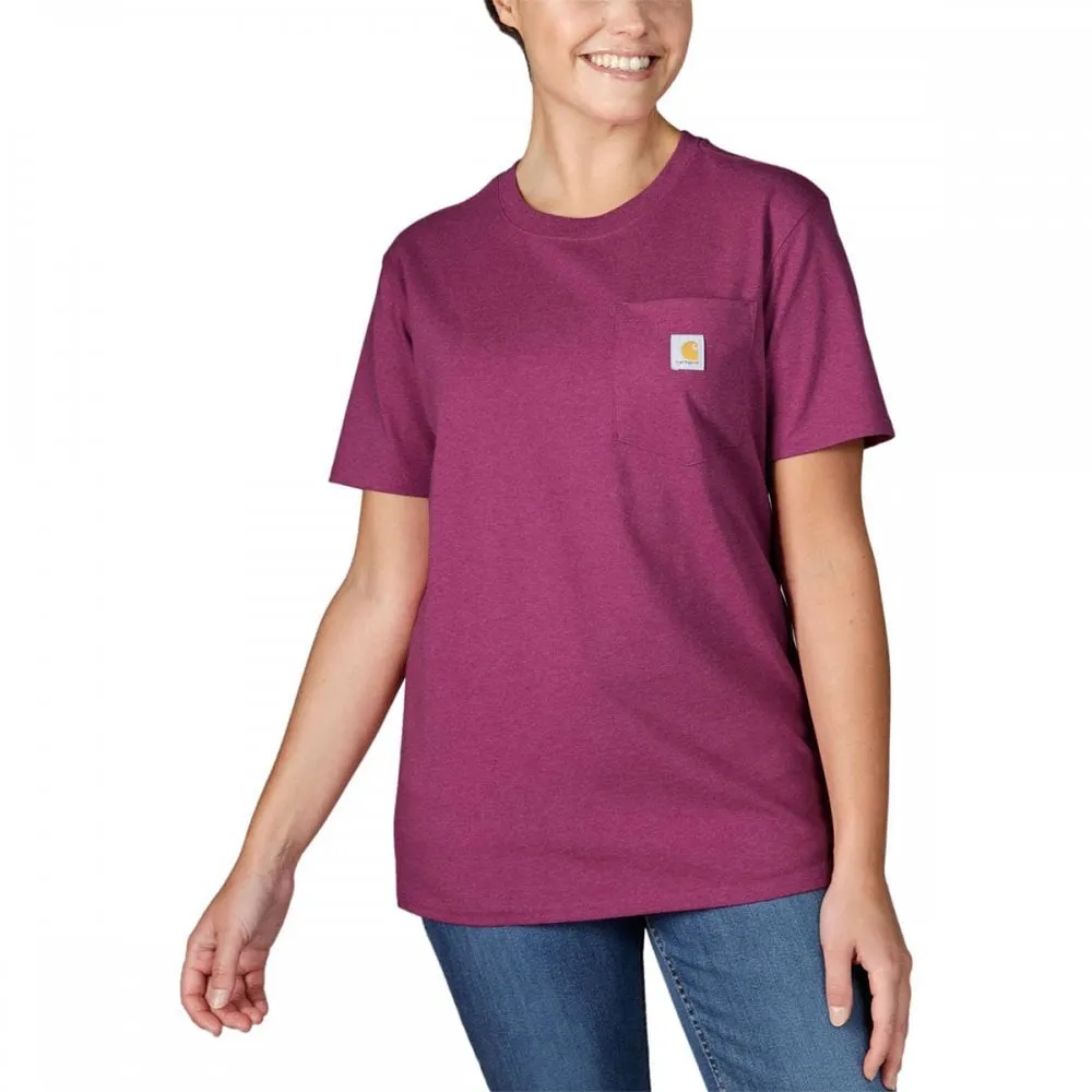 103067 Womens Workwear Pocket Short Sleeve T-Shirt (Spring 2024 New Colours)