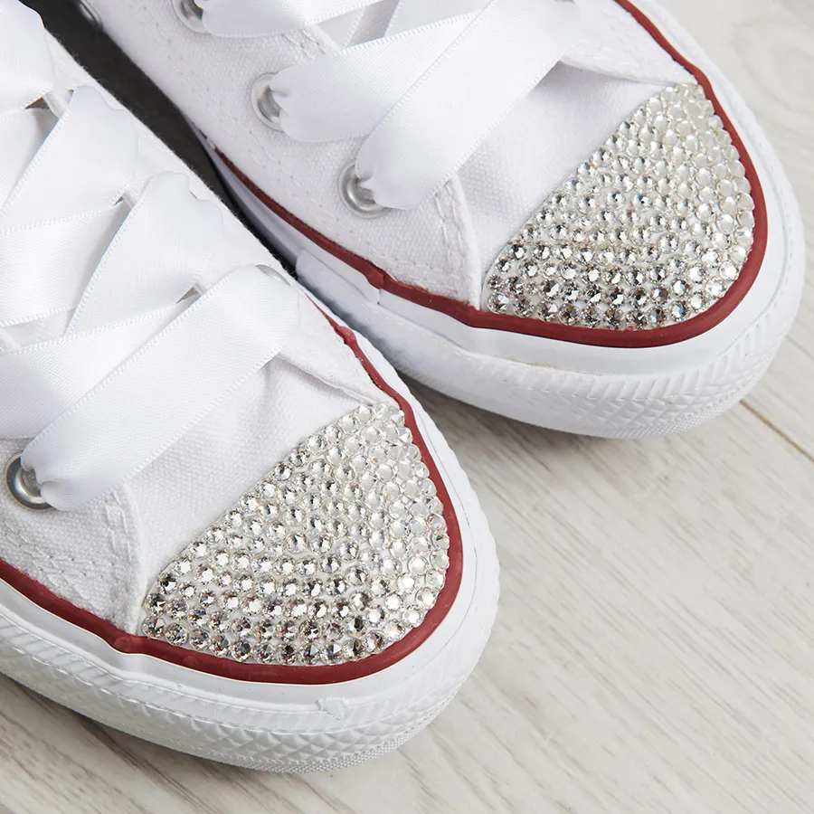 ‘I Do’ Bride Converse Classic OX Wedding Converse