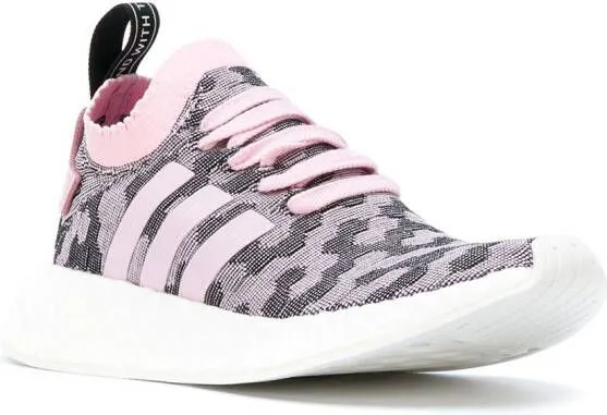 Adidas NMD_R2 primeknit sneakers Pink