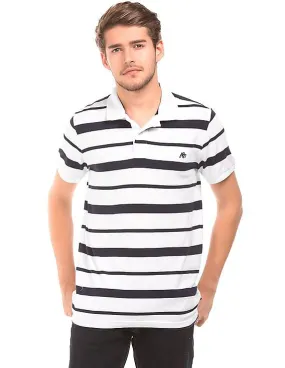 Aeropostale Striped Regular Fit Polo Shirt