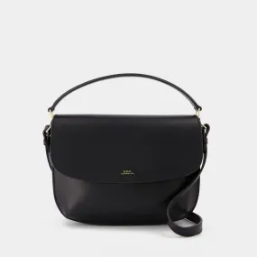 A.P.C.  Sarah Bag in Black Leather