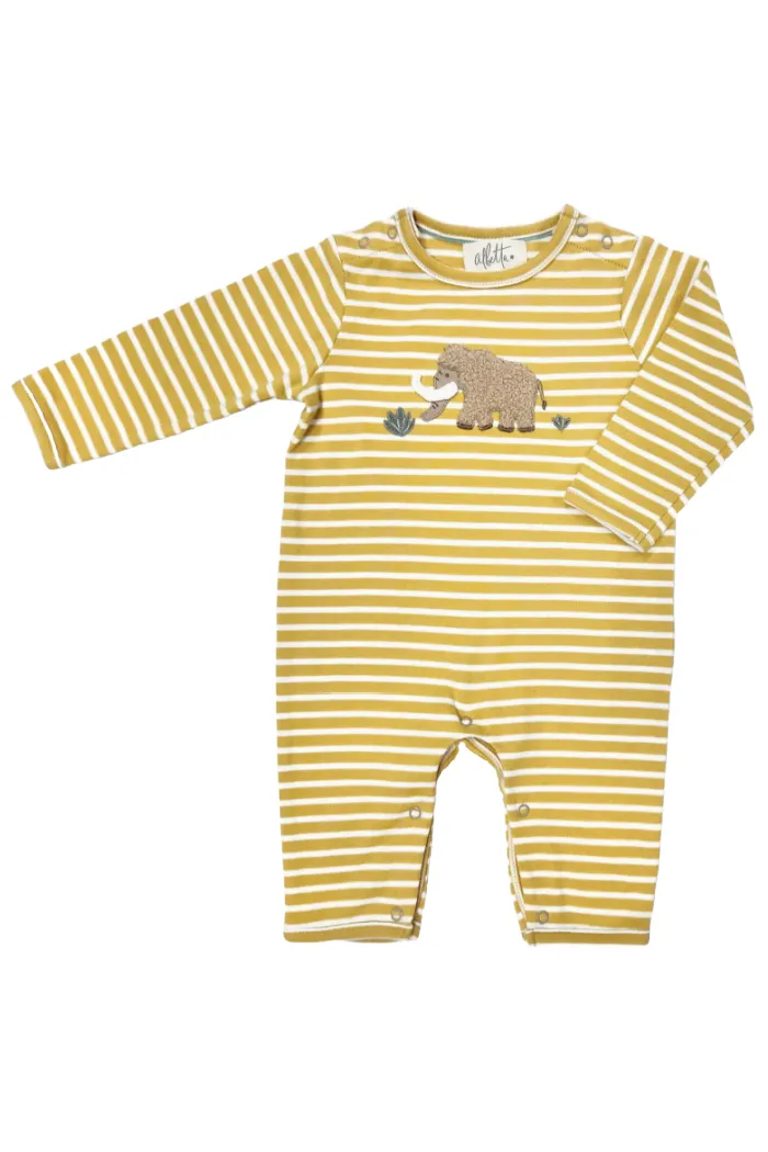 Applique Mammoth Romper