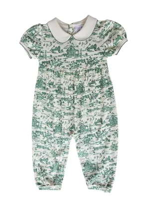 Autumn Toile Romper