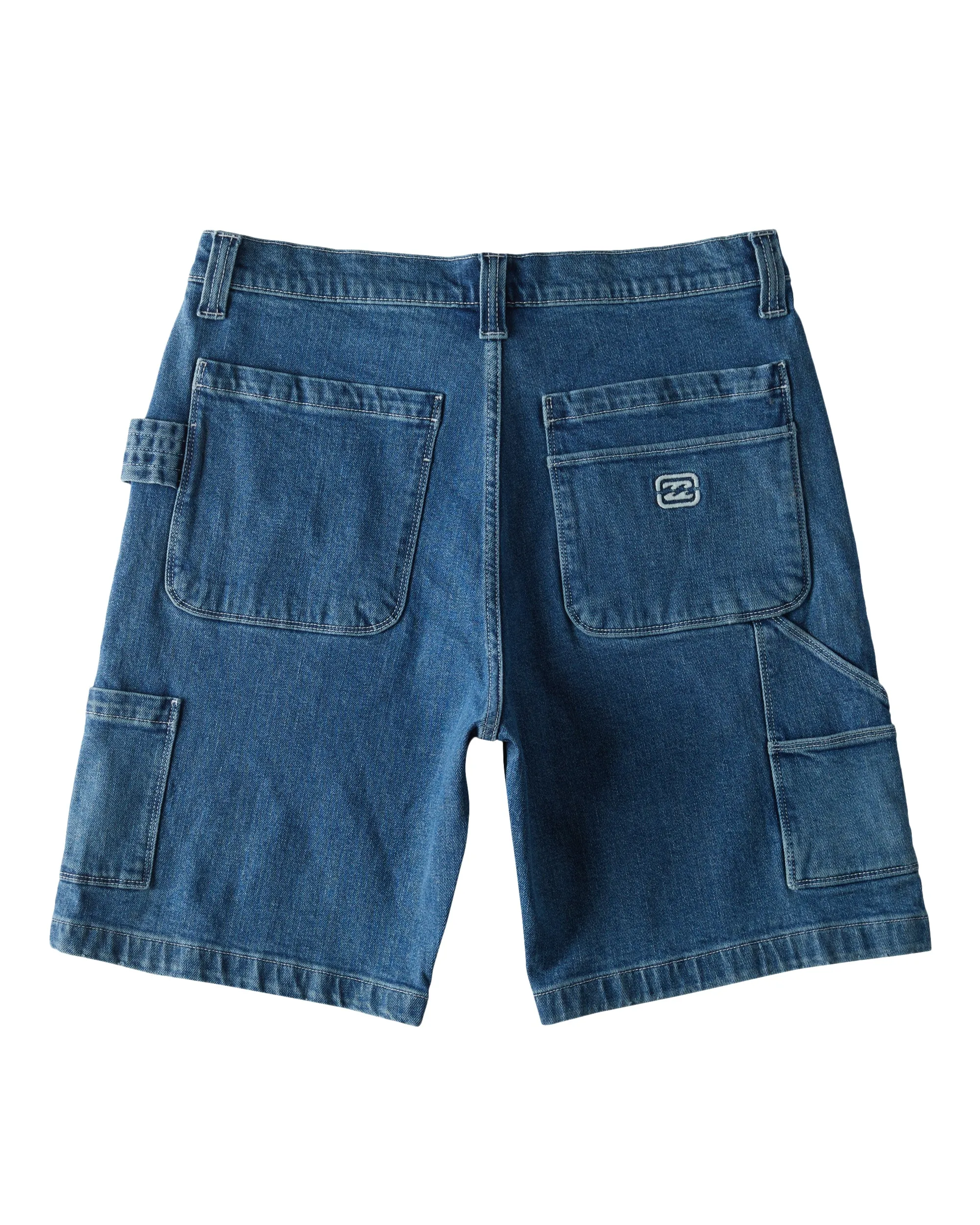 Bad Dog 21 Workwear Shorts - Ocean Wash