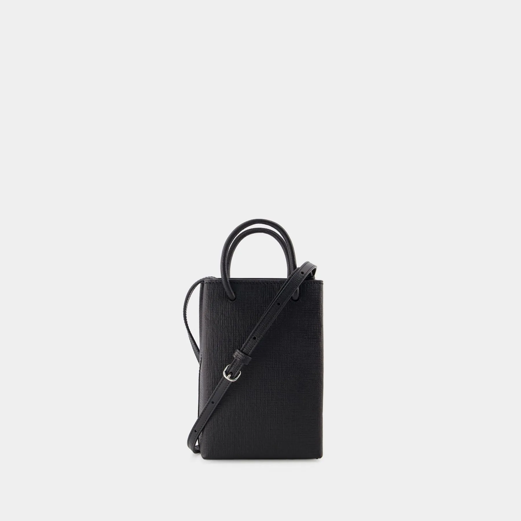 Balenciaga  Phone Holder Bag - Balenciaga - Leather - Black