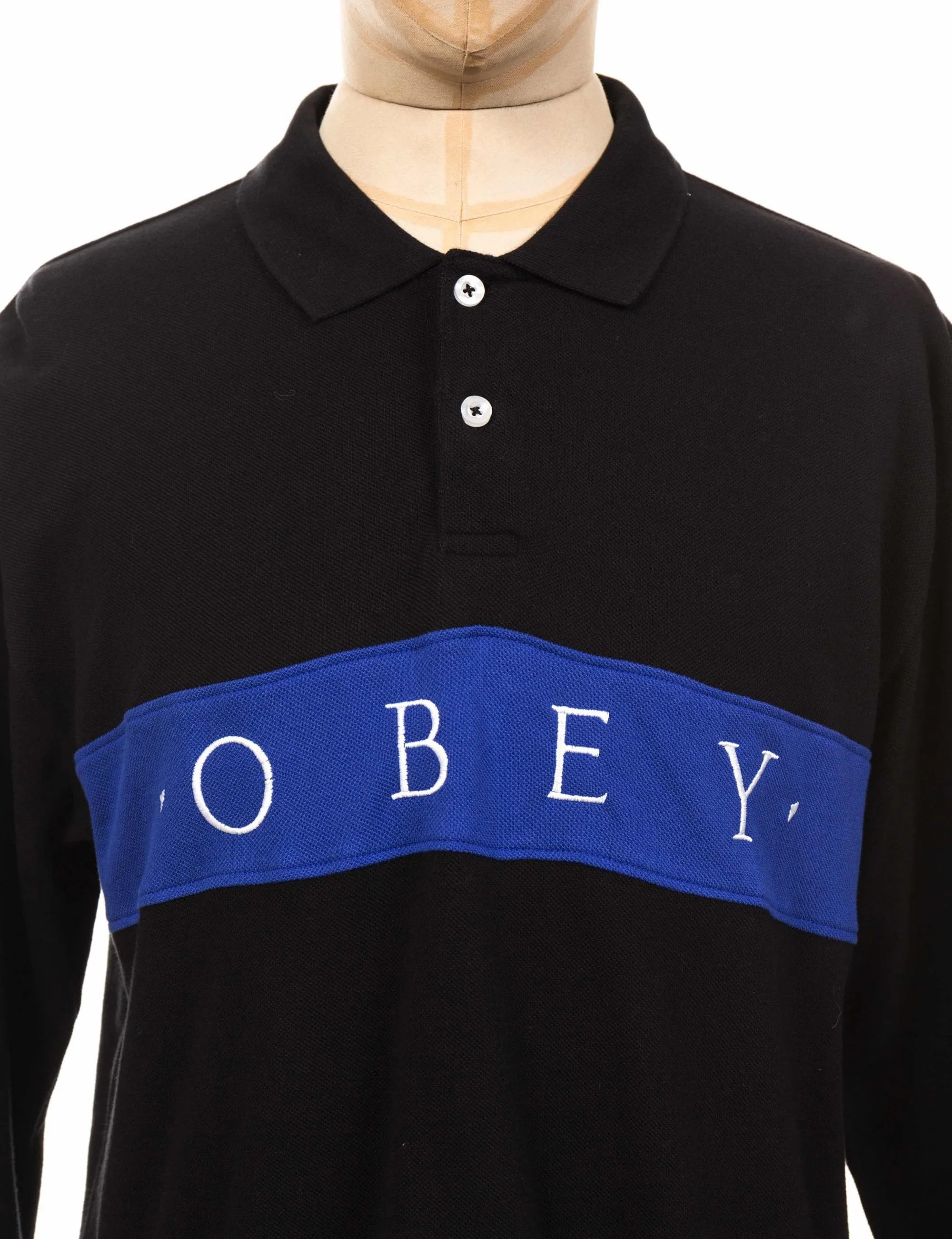 Bishops Classic Polo Shirt - Black Multi