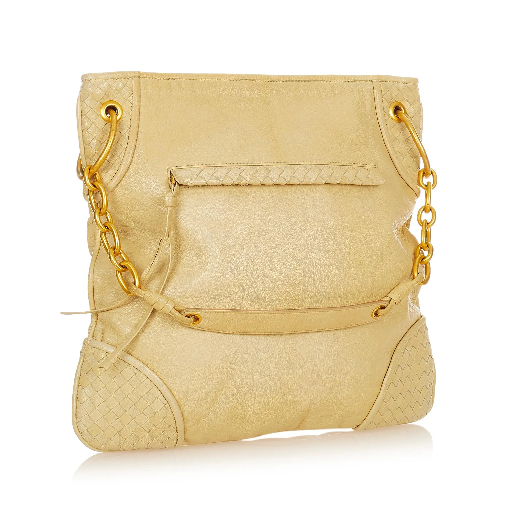 Bottega Veneta Intrecciato Leather Shoulder Bag