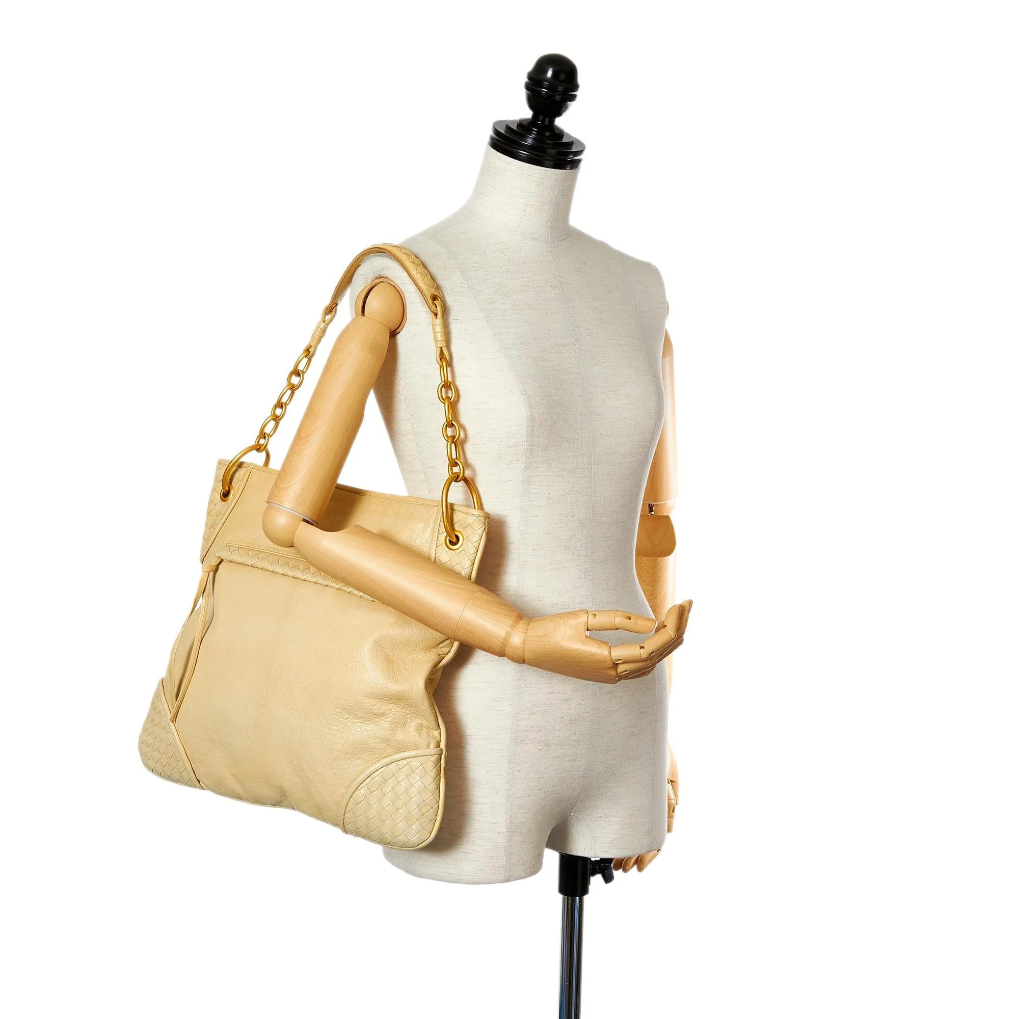 Bottega Veneta Intrecciato Leather Shoulder Bag