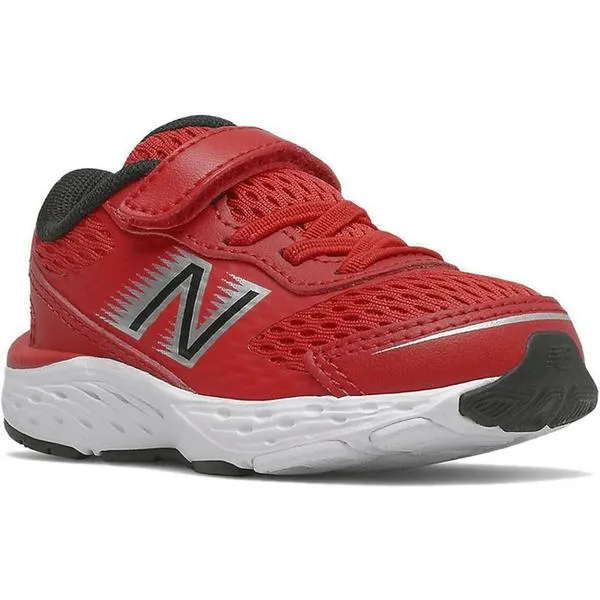 Boys Velcro 680 Running Shoe (Infant/Toddler) Team Red