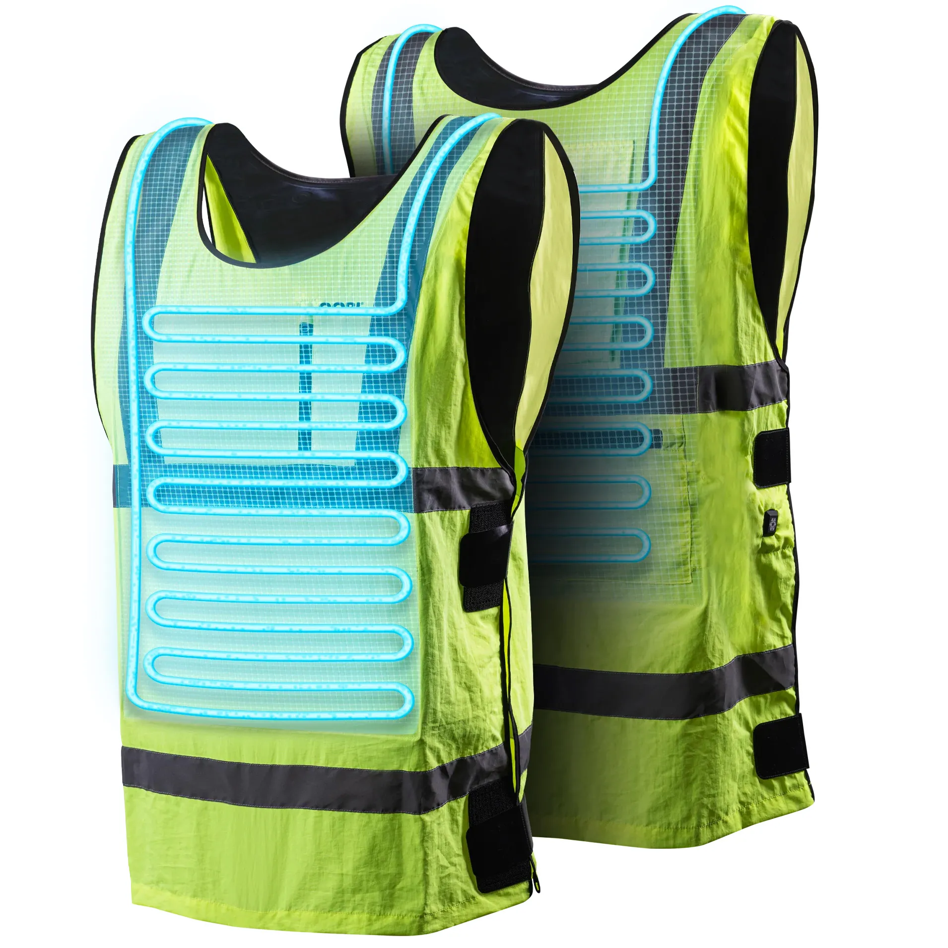 Breeze Unisex Cooling Vest, Hi-vis