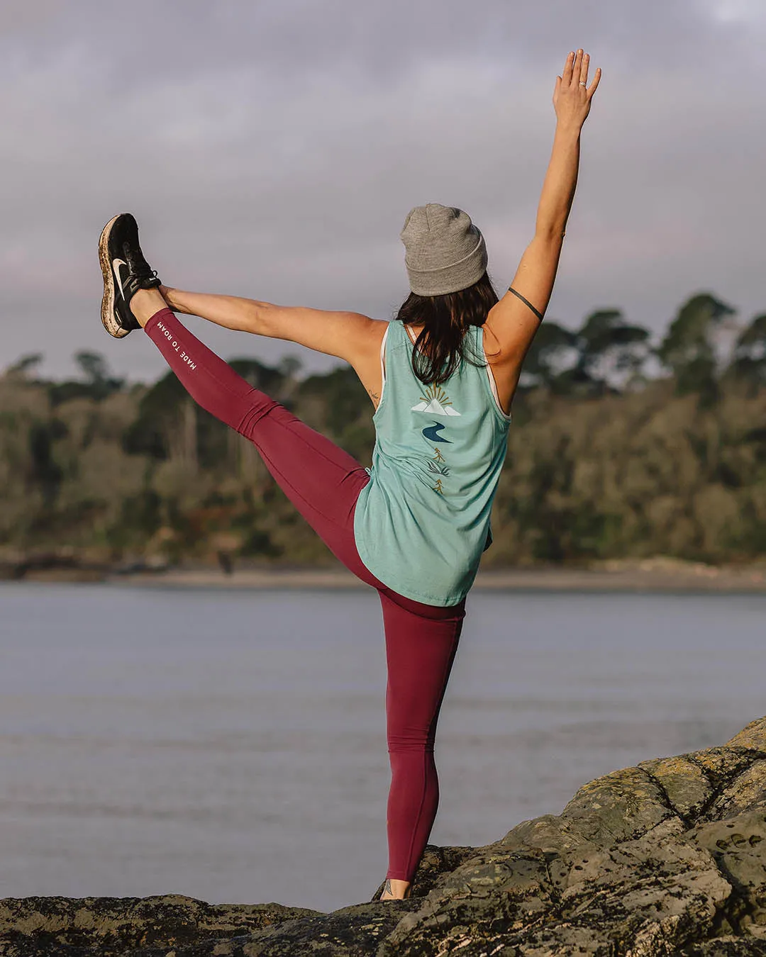 Breezy Recycled Active Vest - Porcelain