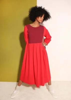 Calder Dress - Cherry