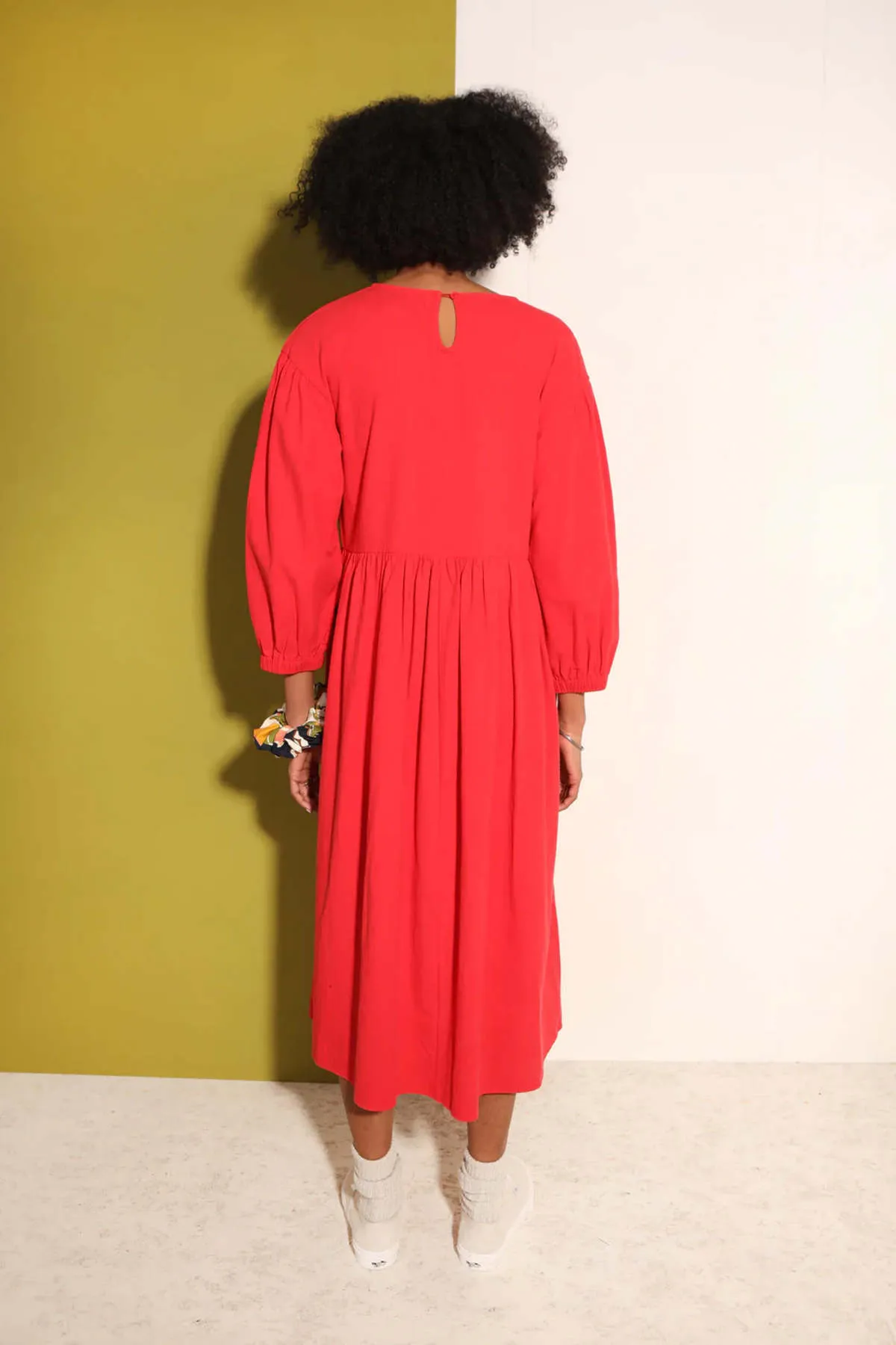 Calder Dress - Cherry