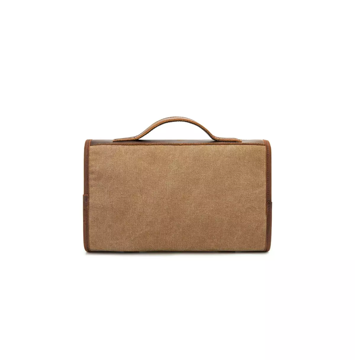 Canvas Leather Classic Hanging Toiletry Bag