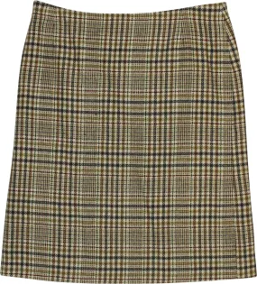 Checked Skirt | ThriftTale