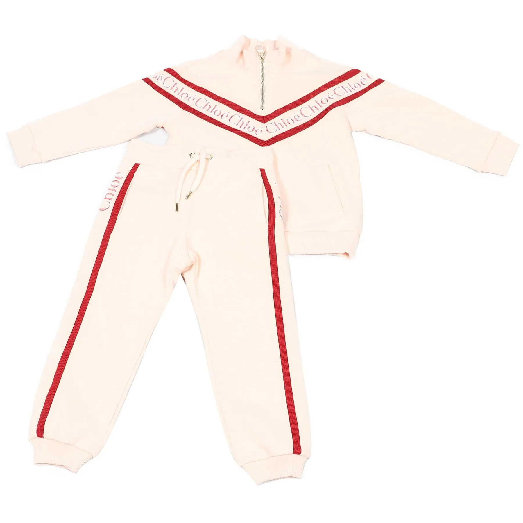 CHLOE KIDS GIRLS COTTON TRACKSUIT 4 YEARS