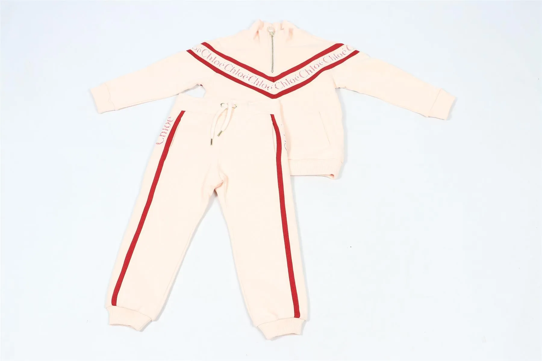 CHLOE KIDS GIRLS COTTON TRACKSUIT 4 YEARS