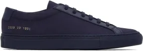 Common Projects Navy Original Achilles Low Sneakers