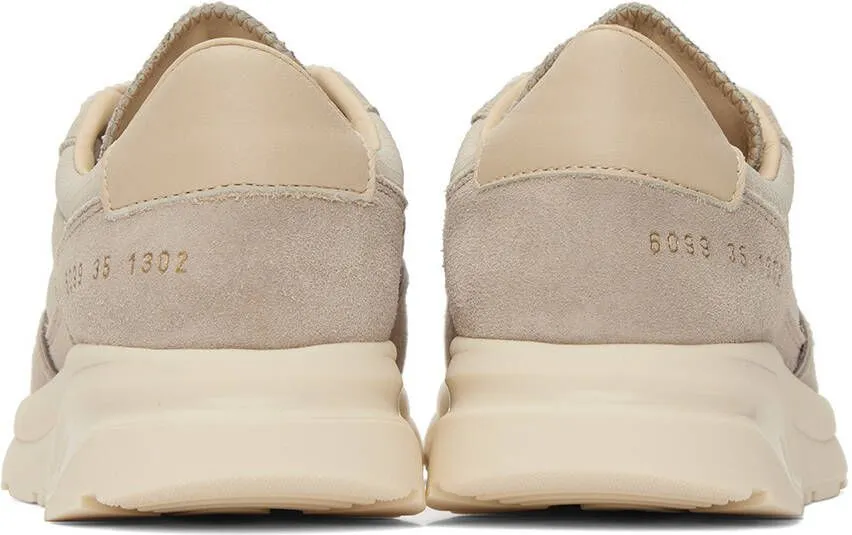 Common Projects Taupe Track 80 Sneakers