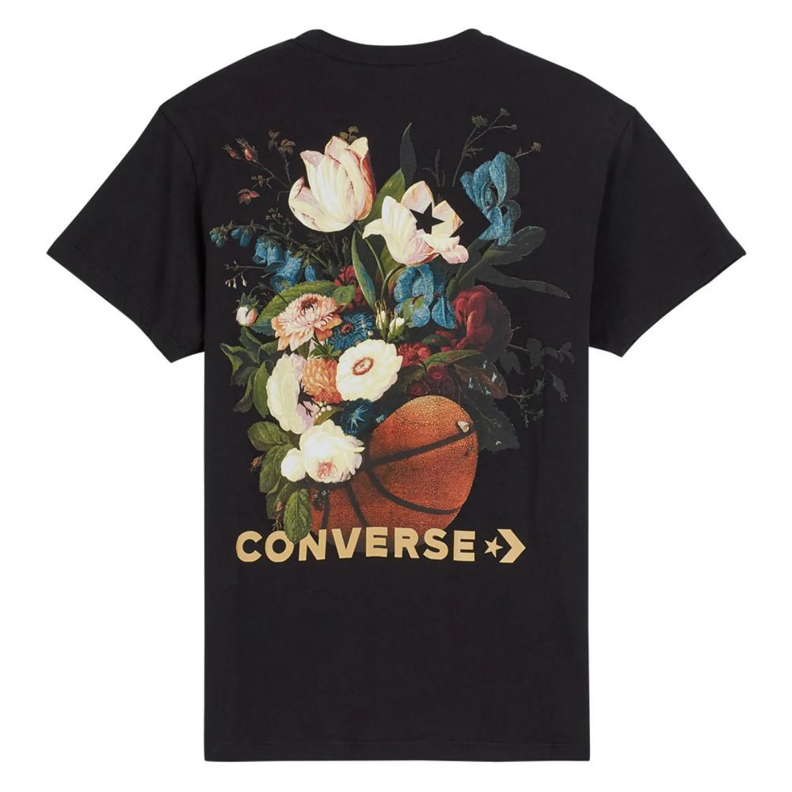 Converse Floral Basketball WMNS T-Shirt ''Black''