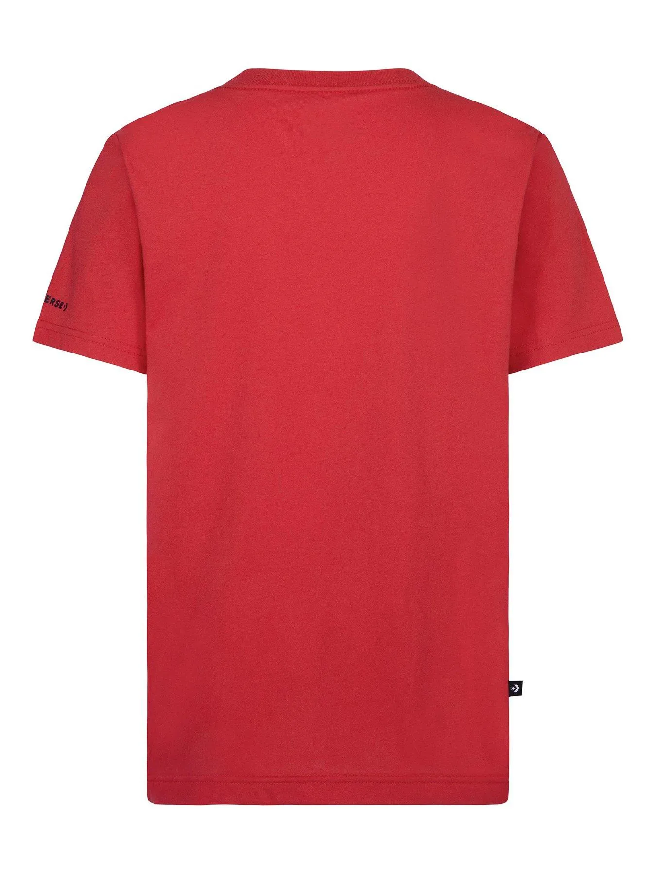 Converse Junior Boys Core Short Sleeve T-shirt - Red