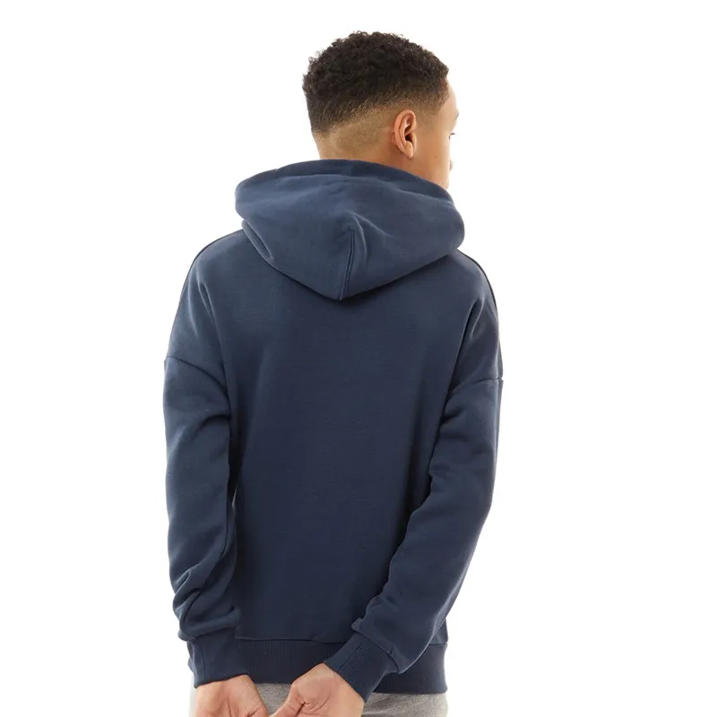 Converse Junior Boys Relaxed Logo Hoodie Converse Navy