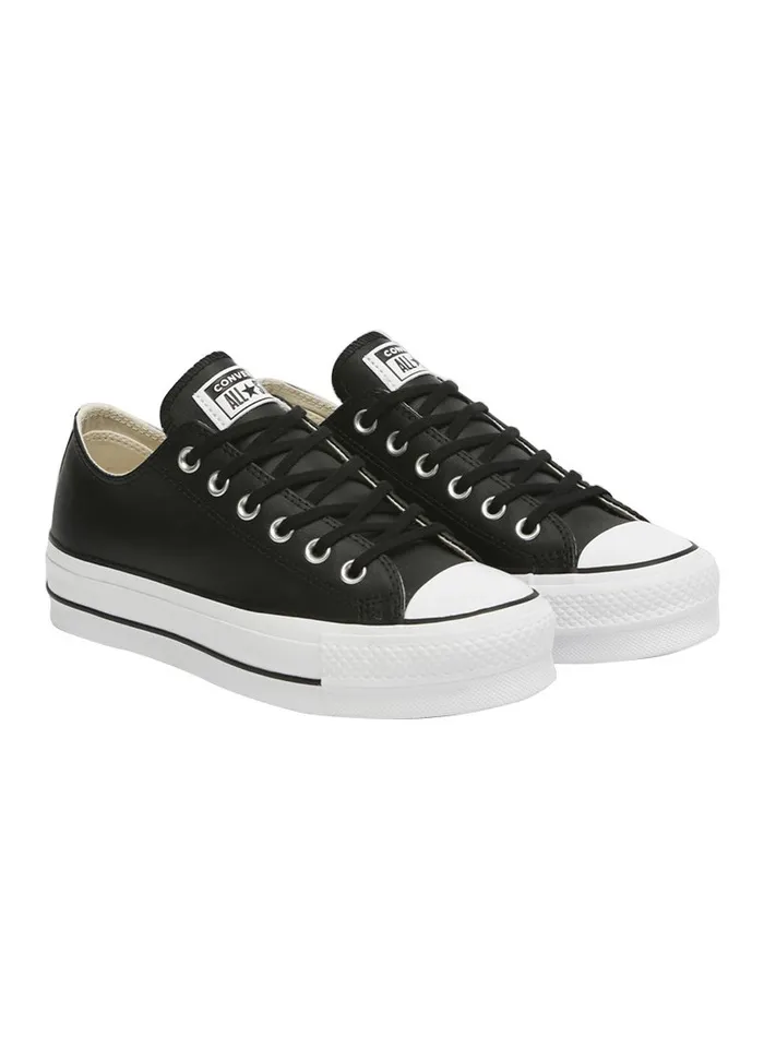 Converse Platform Leather Lo Black