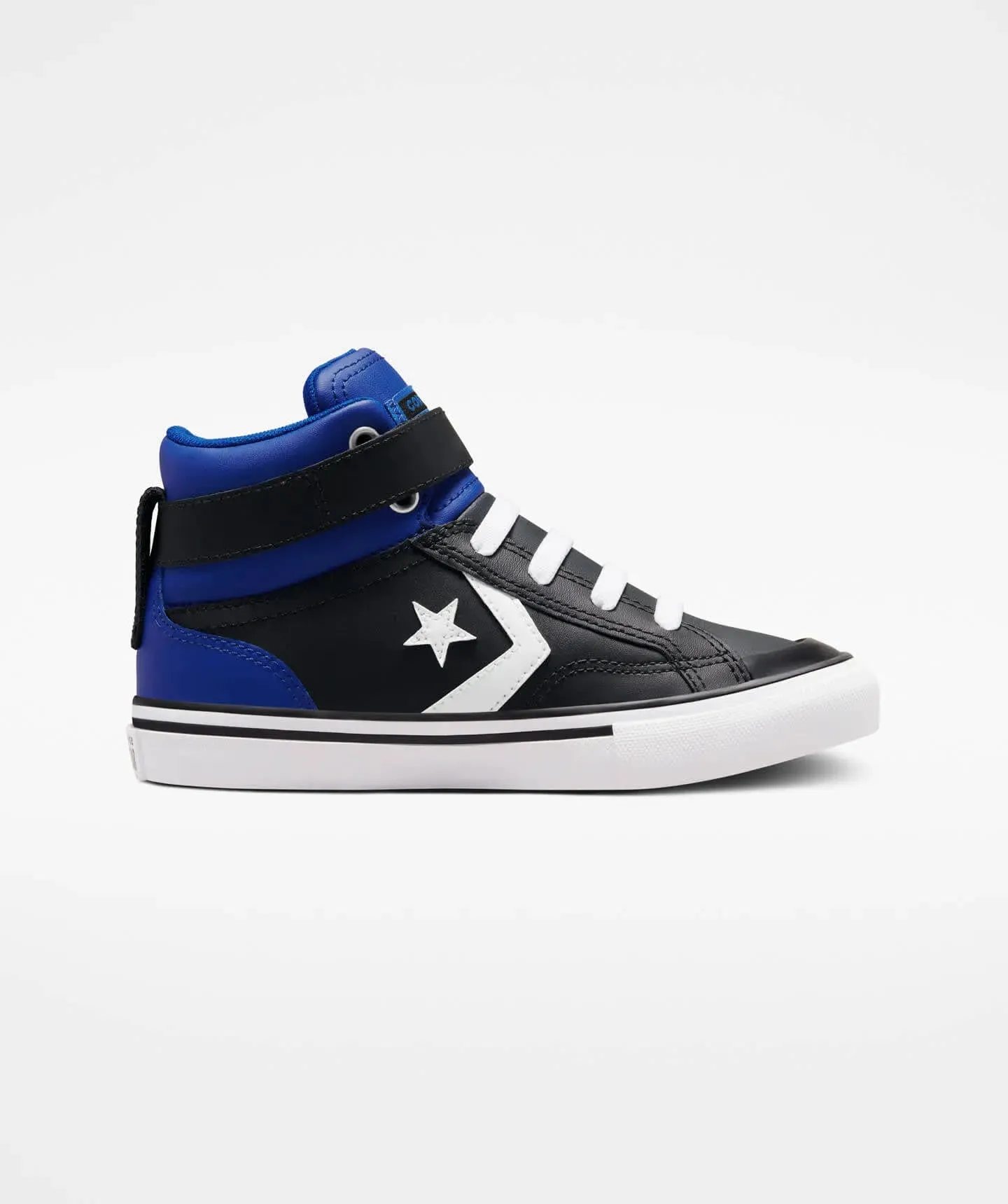 CONVERSE YOUTH PRO BLAZE STRAP RETRO - BLACK/BLUE/WHITE