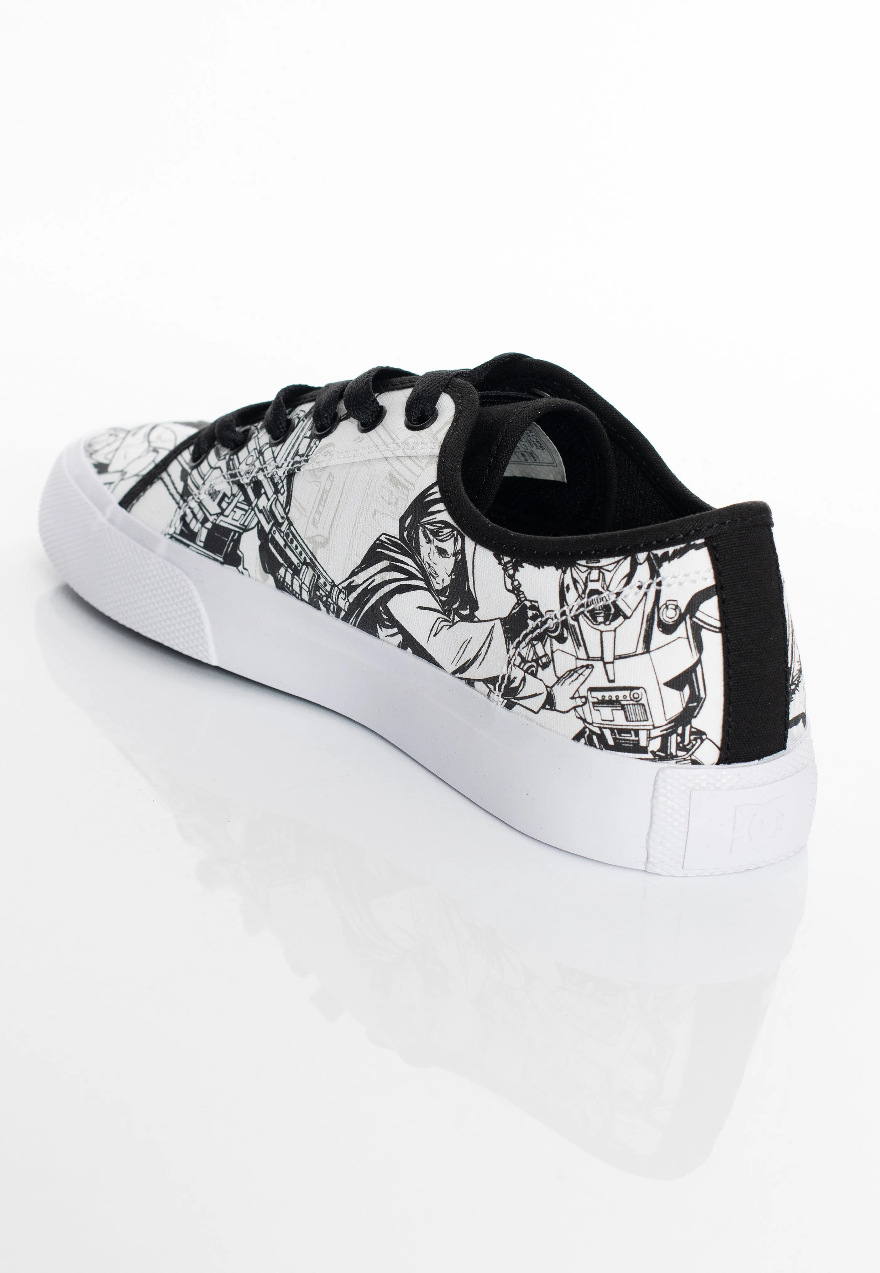 DC x The Mandalorian - Manual White/Black - Shoes