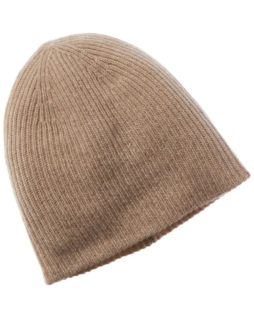  double layer rib cashmere hat