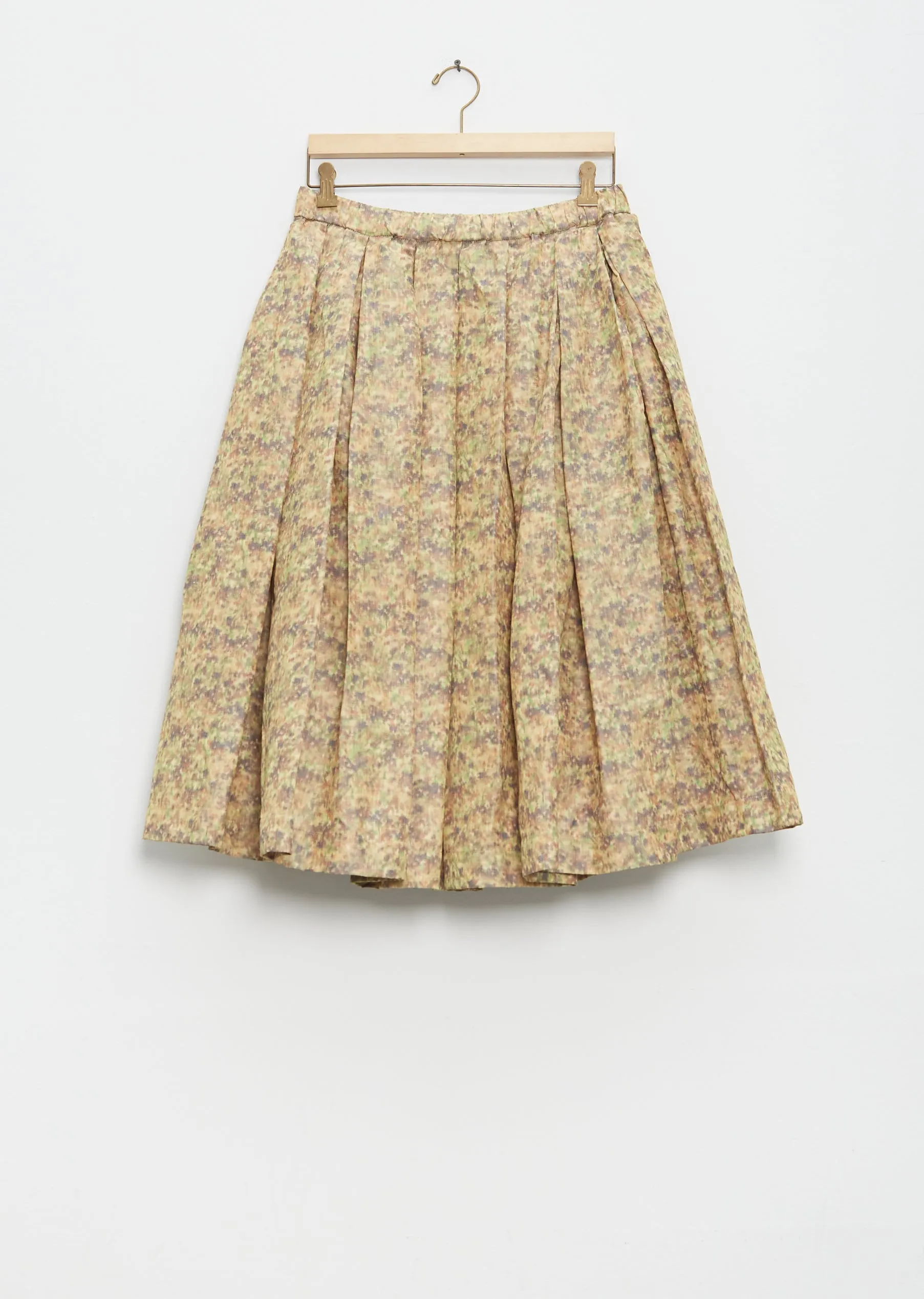 Double Rideau Cotton Skirt