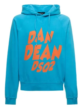 Dsquared2 Printed Drawstring Hoodie