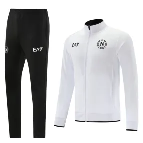 EA7 Napoli White Representation Tracksuit 23/24