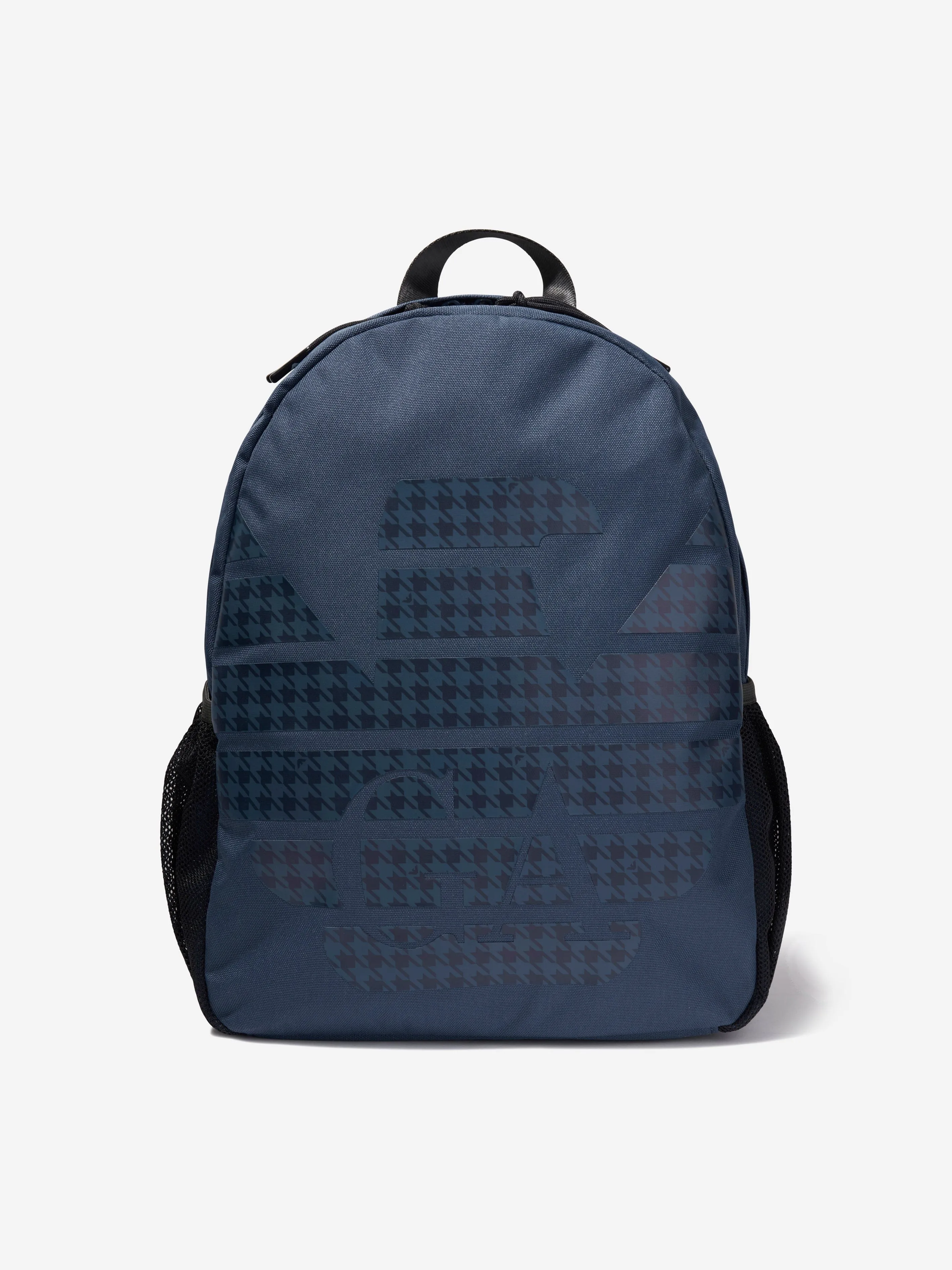 Emporio Armani Boys Logo backpack in Blue