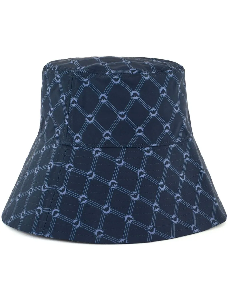 Emporio Armani    Emporio Armani Monogram Bucket Hat