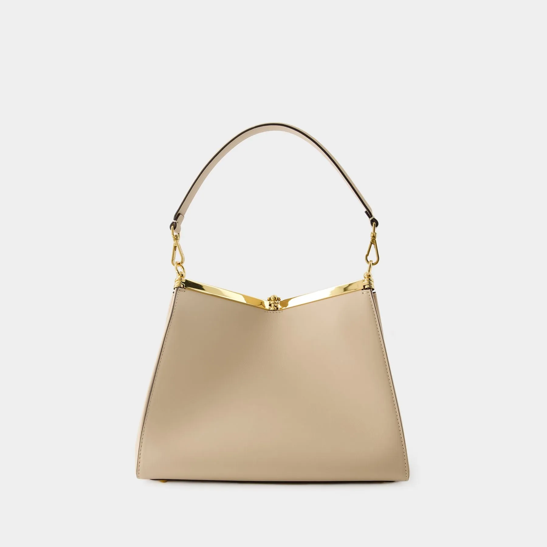 Etro  Vela Shoulder Bag - Etro - Leather - Beige