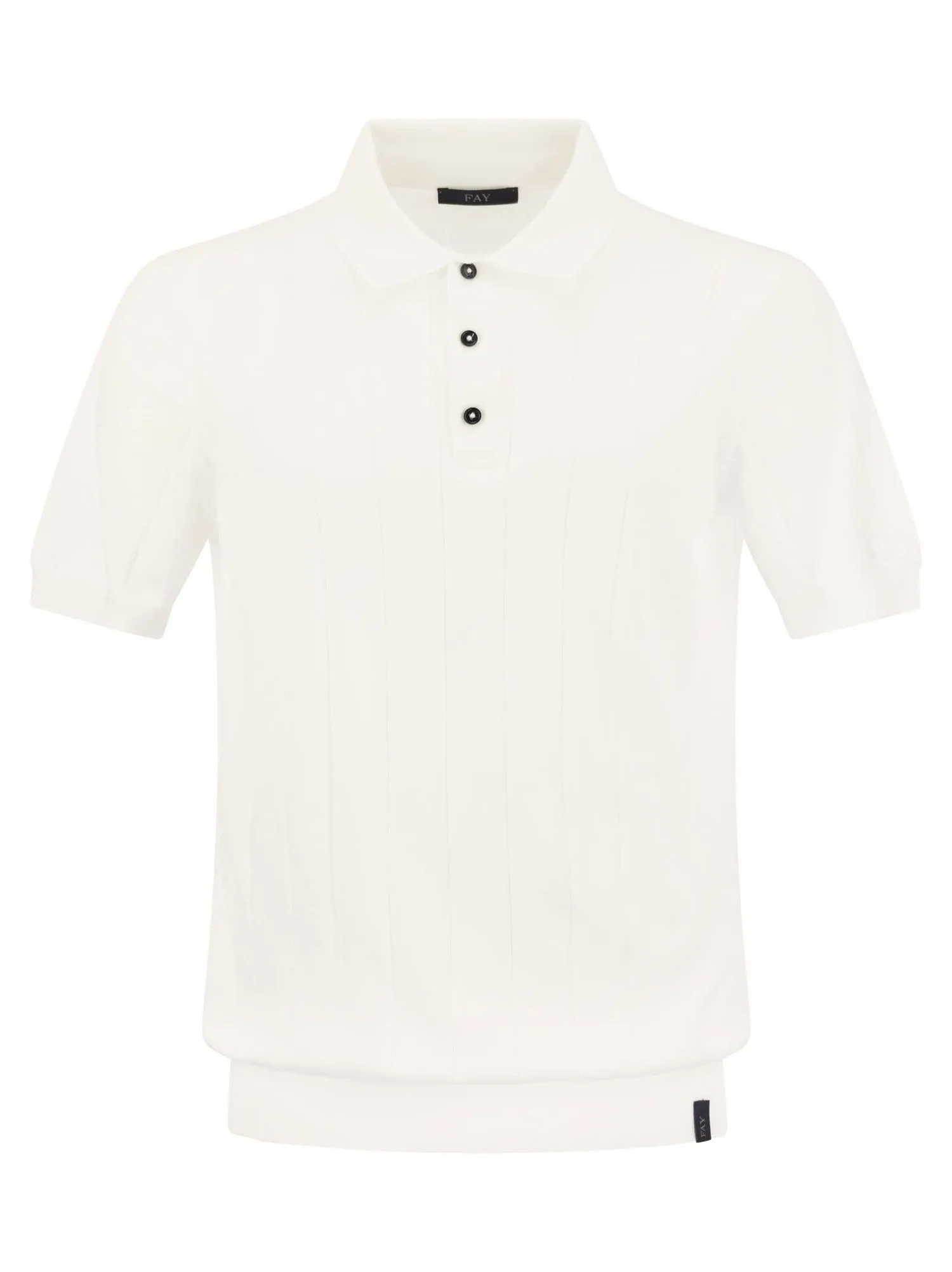 Fay    Fay Knitted Polo Shirt