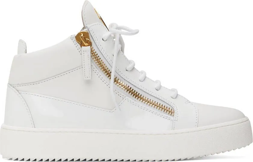 Giuseppe Zanotti White Kriss Sneakers