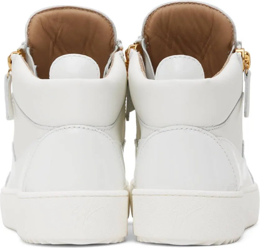 Giuseppe Zanotti White Kriss Sneakers