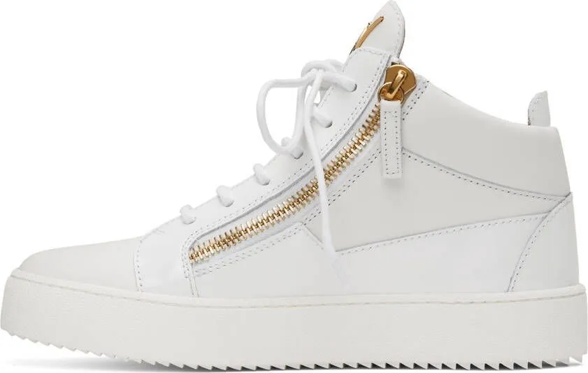 Giuseppe Zanotti White Kriss Sneakers