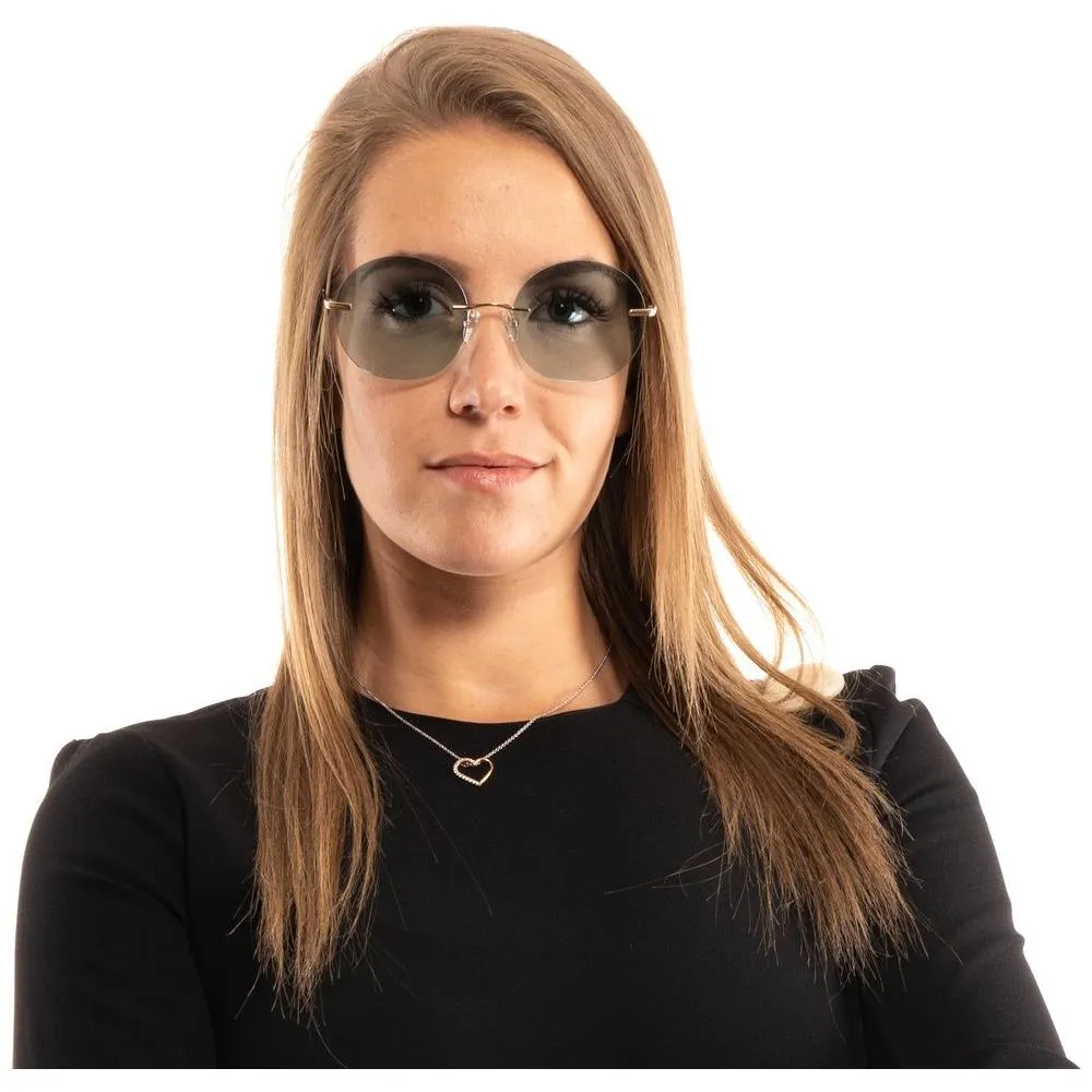 Gold Women Sunglasses