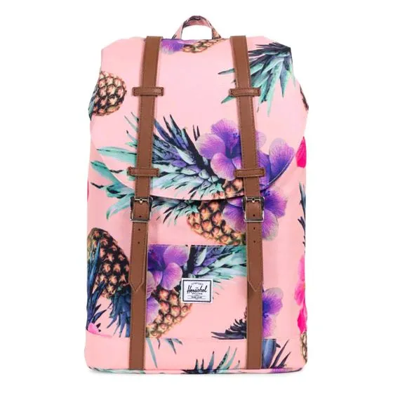 Herschel Retreat Mid-Volume Peach Pineapple Backpack