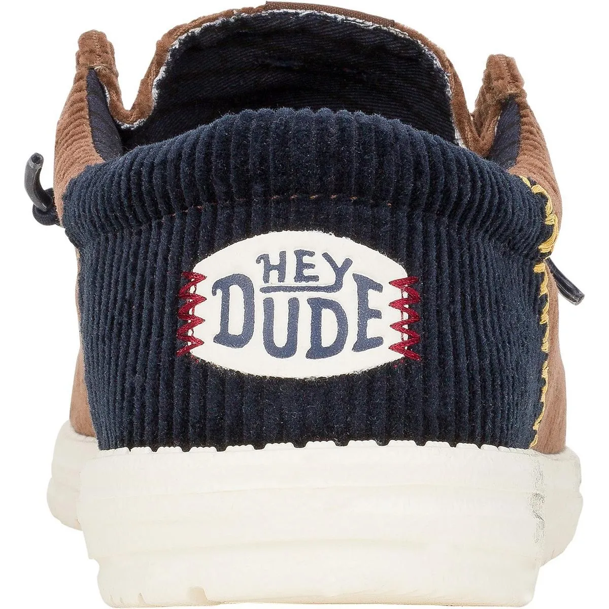 HEYDUDE Wally Funk Corduroy Shoes Espresso/Blue Jean