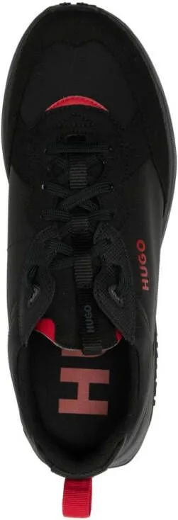 HUGO logo-print sneakers Black