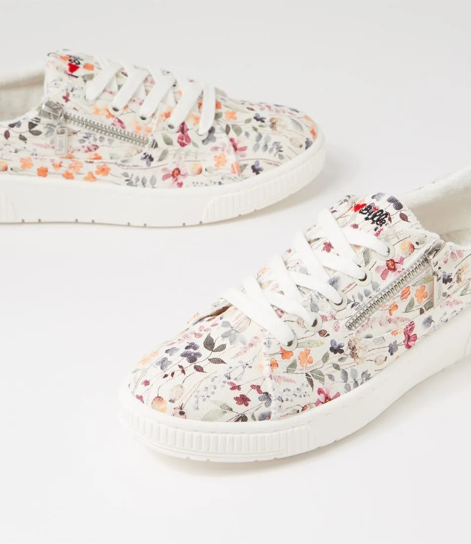 I LOVE BILLY Izzar Delicate Vines Recycled Canvas Sneakers